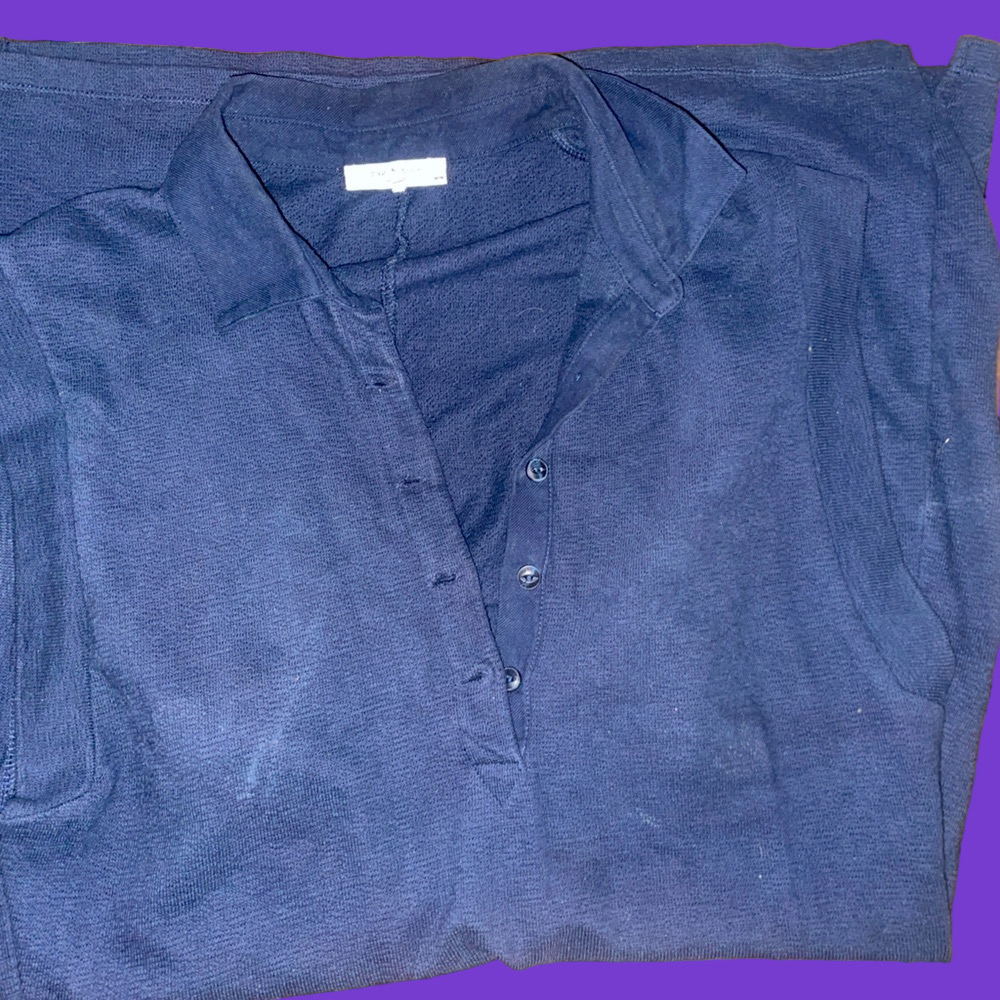 Rag & Bone Navy Blue Tennis Dress Medium